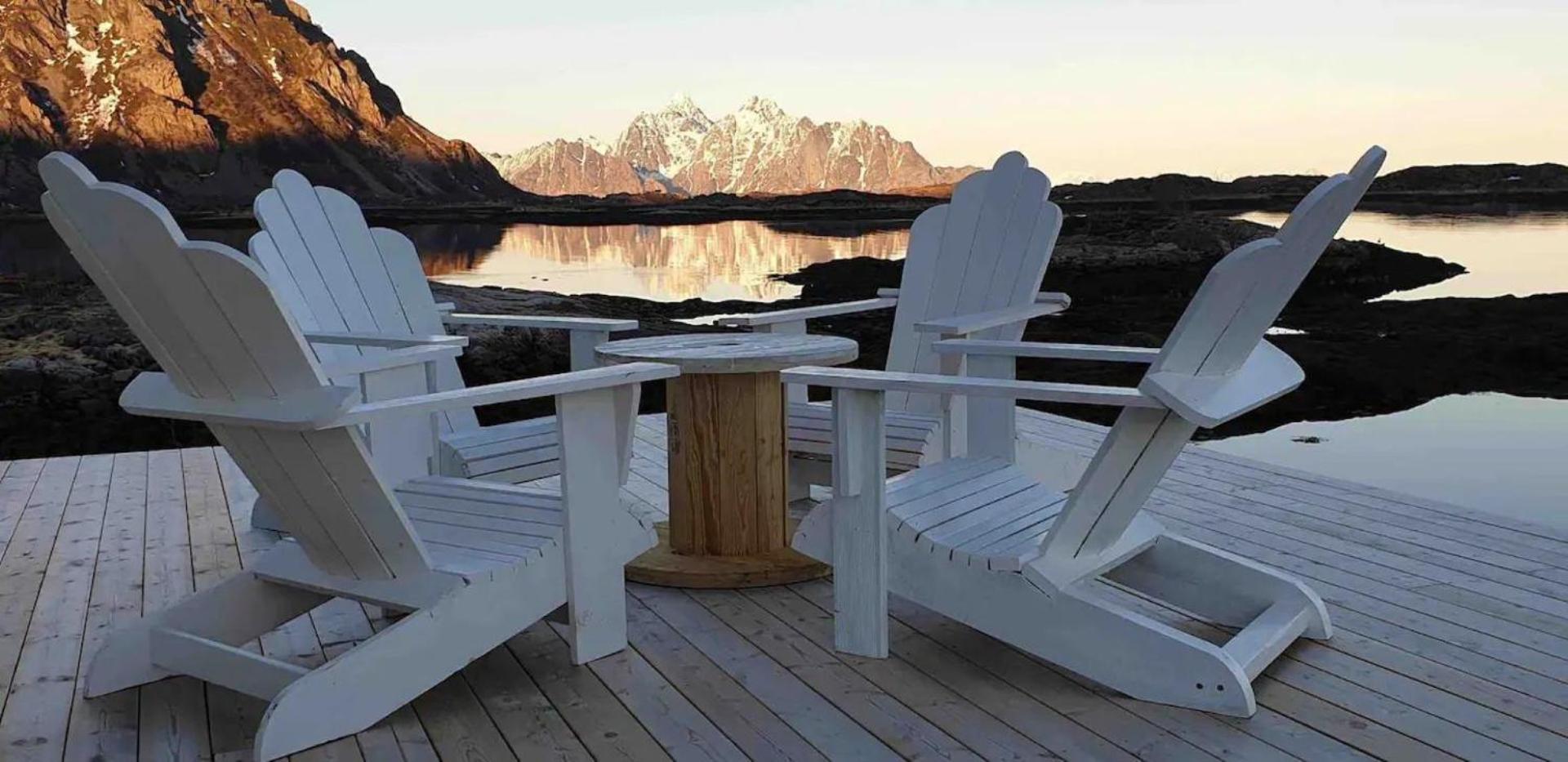 Valberg High Quality Seaview Cabin Exteriér fotografie