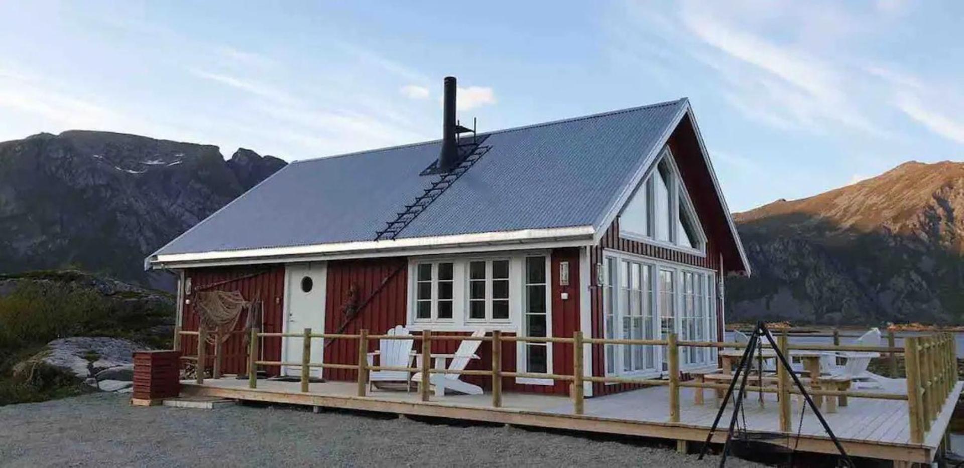 Valberg High Quality Seaview Cabin Exteriér fotografie